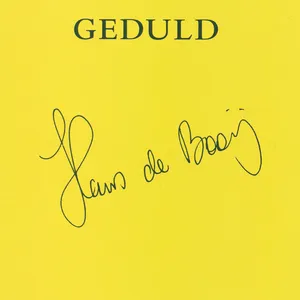 Geduld : het beste van Hans de Booij